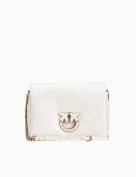 Bolso PINKO  Love Puff Classic Blanco Charol