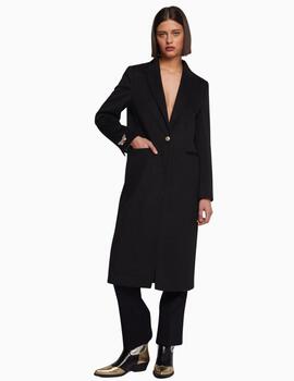 Abrigo VILAGALLO Katherin Emb Black Coat