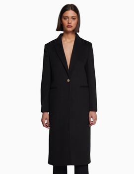 Abrigo VILAGALLO Katherin Emb Black Coat