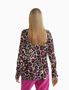 Camisa LOLA CASADEMUNT De Mujer Estampado Animal Print