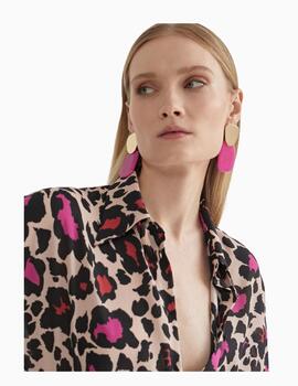 Camisa LOLA CASADEMUNT De Mujer Estampado Animal Print