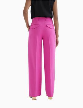 Pantalón LOLA CASADEMUNT De Mujer Recto  Fucsia