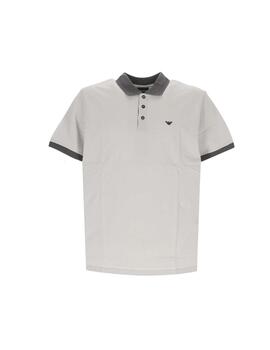 Polo  hombre EMPORIO ARMANI piqué GRIS