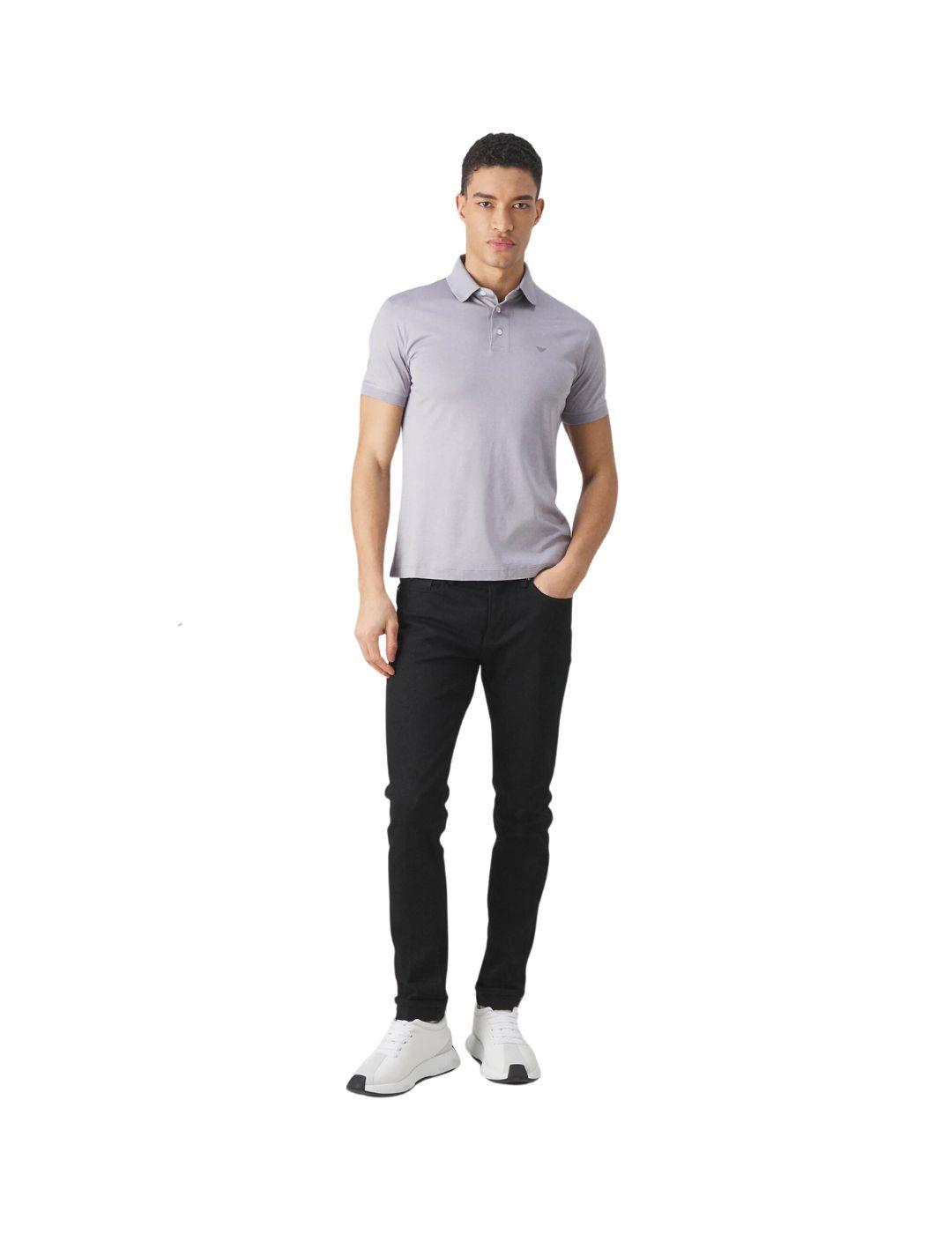 Polo Hombre  EMPORIO ARMANI  punto de mezcla de lyocell ASV