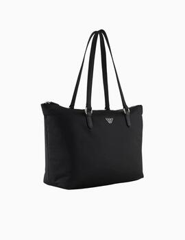 Bolso  EMPORIO ARMANI mujer shopper en nailon negro