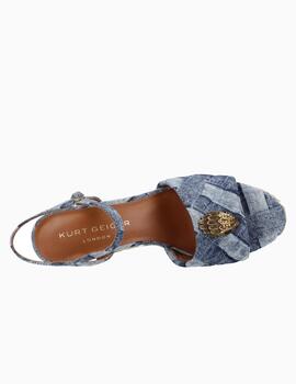 Sandalia KURT GEIGER KENSINGTON Espadrlle WDG mujer de denim