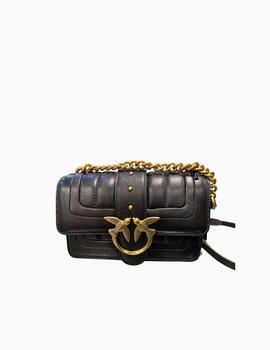 Bolso PINKO Love One Mini de mujer  piel negro