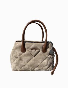 Bolso  EMPORIO ARMANI mujer de mano rafia