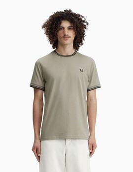 Camiseta FRED PERRY hombre cuello redondo