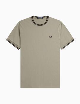 Camiseta FRED PERRY hombre cuello redondo