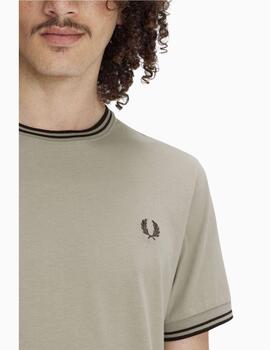 Camiseta FRED PERRY hombre cuello redondo