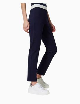 Pantalón TWINSET pitillo con raya planchada