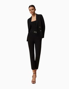 Pantalón TWINSET acampanados con hebilla Oval T