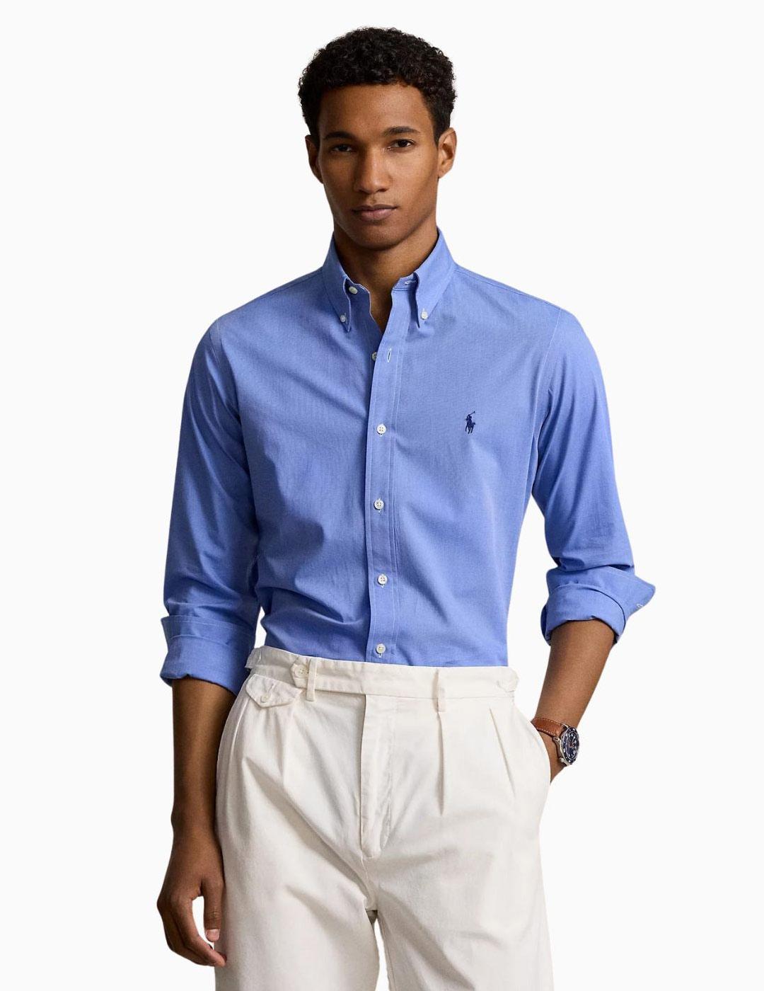 Camisa POLO RALPH LAUREN Custom Fit Popelina